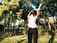 超火推特露出福利极品女神▌懂小姐 ▌最新作骆驼趾真空跑步 勾引路人情侣公测激战46P1V