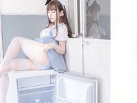 No.124 Mi Nian - หลุดภาพสีน้ำเงินและขาวที่ไม่มีการตัดต่อ [28P-98M]