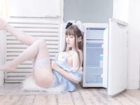 No.124 Mi Nian - หลุดภาพสีน้ำเงินและขาวที่ไม่มีการตัดต่อ [28P-98M]