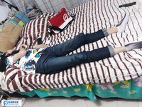 【真实灌醉】迷玩COSPLAY的社团气质小美女，极品大长腿