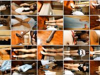 ★學院派私拍★國內高顏值女大學生兼職拍攝制服美腿絲襪寫真攝影