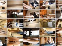 ★學院派私拍★國內高顏值女大學生兼職拍攝制服美腿絲襪寫真攝影