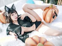 Dewi berpayudara besar "Ruru" ialah pelekat tanpa payudara pertama yang menembusi saiz penyihir warna eksklusif eksklusif Halloween definisi tinggi super tembus pandang