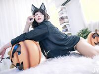 Dewi berpayudara besar "Ruru" ialah pelekat tanpa payudara pertama yang menembusi saiz penyihir warna eksklusif eksklusif Halloween definisi tinggi super tembus pandang