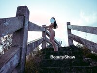 Internal model group various masters share exposure selfie collection white tiger force slim young girl exhibition center fully exposed bravely into the men's toilet