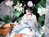 高端ACG業界女神爆機少女▌喵小吉▌珍品T3會員《月清花》古裝誘惑仙女下凡 細膩嫩穴美乳 珍藏必備爆贊