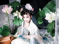 高端ACG業界女神爆機少女▌喵小吉▌珍品T3會員《月清花》古裝誘惑仙女下凡 細膩嫩穴美乳 珍藏必備爆贊