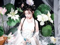 高端ACG業界女神爆機少女▌喵小吉▌珍品T3會員《月清花》古裝誘惑仙女下凡 細膩嫩穴美乳 珍藏必備爆贊