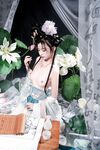 高端ACG業界女神爆機少女▌喵小吉▌珍品T3會員《月清花》古裝誘惑仙女下凡 細膩嫩穴美乳 珍藏必備爆贊