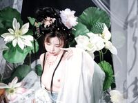 高端ACG業界女神爆機少女▌喵小吉▌珍品T3會員《月清花》古裝誘惑仙女下凡 細膩嫩穴美乳 珍藏必備爆贊