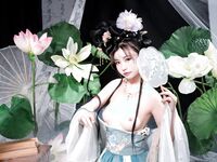 高端ACG業界女神爆機少女▌喵小吉▌珍品T3會員《月清花》古裝誘惑仙女下凡 細膩嫩穴美乳 珍藏必備爆贊