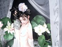 高端ACG業界女神爆機少女▌喵小吉▌珍品T3會員《月清花》古裝誘惑仙女下凡 細膩嫩穴美乳 珍藏必備爆贊