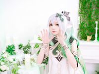 高端ACG業界女神爆機少女▌喵小吉▌珍品T3會員《原神 · 納西妲》超美夢幻少女胴體 珍藏必備爆贊