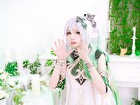 高端ACG業界女神爆機少女▌喵小吉▌珍品T3會員《原神 · 納西妲》超美夢幻少女胴體 珍藏必備爆贊