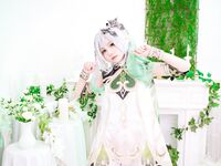 高端ACG業界女神爆機少女▌喵小吉▌珍品T3會員《原神 · 納西妲》超美夢幻少女胴體 珍藏必備爆贊