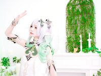 高端ACG業界女神爆機少女▌喵小吉▌珍品T3會員《原神 · 納西妲》超美夢幻少女胴體 珍藏必備爆贊