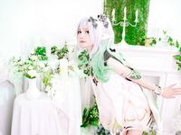 高端ACG業界女神爆機少女▌喵小吉▌珍品T3會員《原神 · 納西妲》超美夢幻少女胴體 珍藏必備爆贊