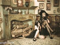 推特萝莉女神『落落Raku』超大尺度COS动漫私拍《淫欲女皇》超美诱惑 