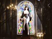 陆卿卿kyokyo汉堡王-No.007-修女[16P]