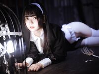 陆卿卿kyokyo汉堡王-No.007-修女[16P]