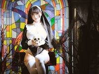 陆卿卿kyokyo汉堡王-No.007-修女[16P]