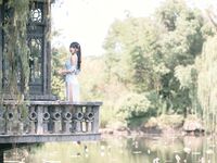 Lu Qingqing kyokyo Burger King-No.009-กี่เพ้าสีฟ้า[24P]