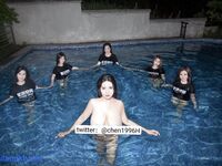 สวัสดิการหนัก Yoyo Dai Yunqi, Chen Ruochu, Monroe, Zhang Weiya และหน้าอกใหญ่อีก 20 ตัวและถ้วย H ขนาดใหญ่ Chen Ruochu