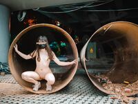 Youmiaojiang - เทพธิดาฮ่องกงเปิดเผยอย่างสมบูรณ์แบบในตอนกลางคืน