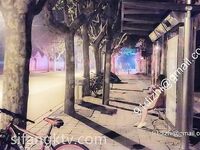 全裸露出被十六个路人看光身体