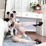 仙仙桃视图最全合集蝴蝶结女仆