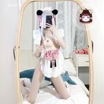 仙仙桃视图最全合集蝴蝶结女仆