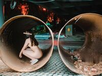 有喵酱- 夜晚户外露出96P+2V