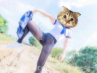 Large scale exposure at the intersection of the village near the school