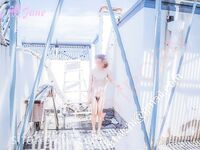 Large scale exposure at the intersection of the village near the school