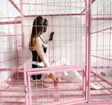 洛美酱- NO.004 笼中白丝女仆