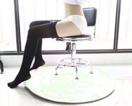 Luomei Jiang-NO.017 Black Stockings