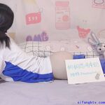 สวัสดิการ Ji สาวผมสีชมพูในชุดโลลิต้าบนทวิตเตอร์ [ตงตงอยากดื่มนม] ถ่ายแบบส่วนตัวโดยใช้อุปกรณ์ประกอบฉากเพื่อหลั่งของเหลวสีขาวออกมา