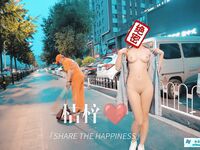 炸裂！出道即巅峰，新手露出界天花板女神【桔梓】专玩人前露出地铁超市火车上公园毫无底线，啪啪自慰勾引能玩的都完了