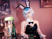 Bai Li suka coklat-NO.002 Rem Bunny Girl