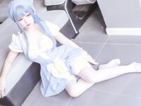 日奈娇- NO.008 蓝色女仆 