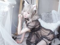 Hinajiao-NO.005 แมวกับกระต่าย 