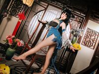 Hinajiao-NO.075 Azur Lane กี่เพ้าอินเทรนด์ 