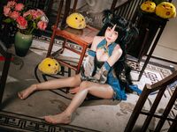 Hinajiao-NO.075 Azur Lane กี่เพ้าอินเทรนด์ 