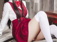 Hinajiao-NO.038 JK สาวชุดแดง 