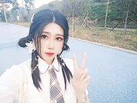 [절판 자료] 충칭의 유명 외모와 문신을 한 Lou Feng "Xixi"의 개인 사진 및 섹스 비디오 모음