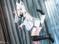 勁爆二次元【浵卡ToKar】極品私拍三點全露白上吹雪 鮮嫩緊致白虎小穴 大屌爆肏黏滑淫漿白帶泛濫 榨汁爆射