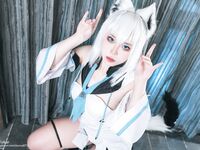 勁爆二次元【浵卡ToKar】極品私拍三點全露白上吹雪 鮮嫩緊致白虎小穴 大屌爆肏黏滑淫漿白帶泛濫 榨汁爆射