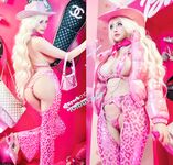 byour บิกินี่ลายเสือดาวสีชมพู