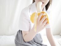 森蘿財團 - 寫真 內部 小糕 JK制服香蕉