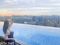 顶级炸裂高能预警！神似三上悠亚抖音网红甜美可爱型TS娘【彭知熙】私拍，嗲声嗲气阴柔可人口活技术一流啪啪直男最爱